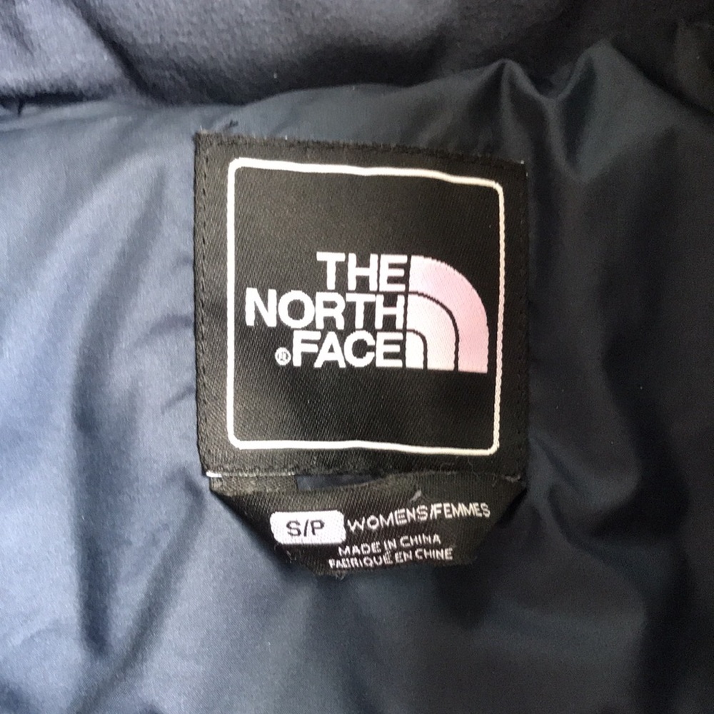 North face 700 series goose down navy vest small - Picture 4 of 6